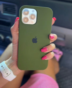 Silicone Case (OLIVE GREEN)