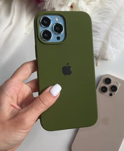 Silicone Case (OLIVE GREEN)