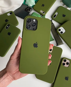 Silicone Case (OLIVE GREEN)