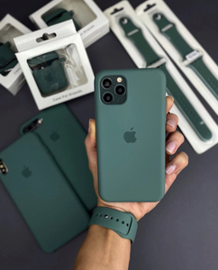 Silicone Case (PINE GREEN)