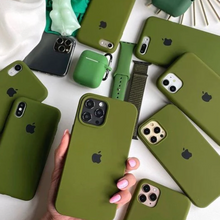 Load image into Gallery viewer, Silicone Case (OLIVE GREEN)
