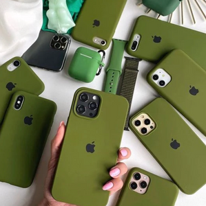 Silicone Case (OLIVE GREEN)